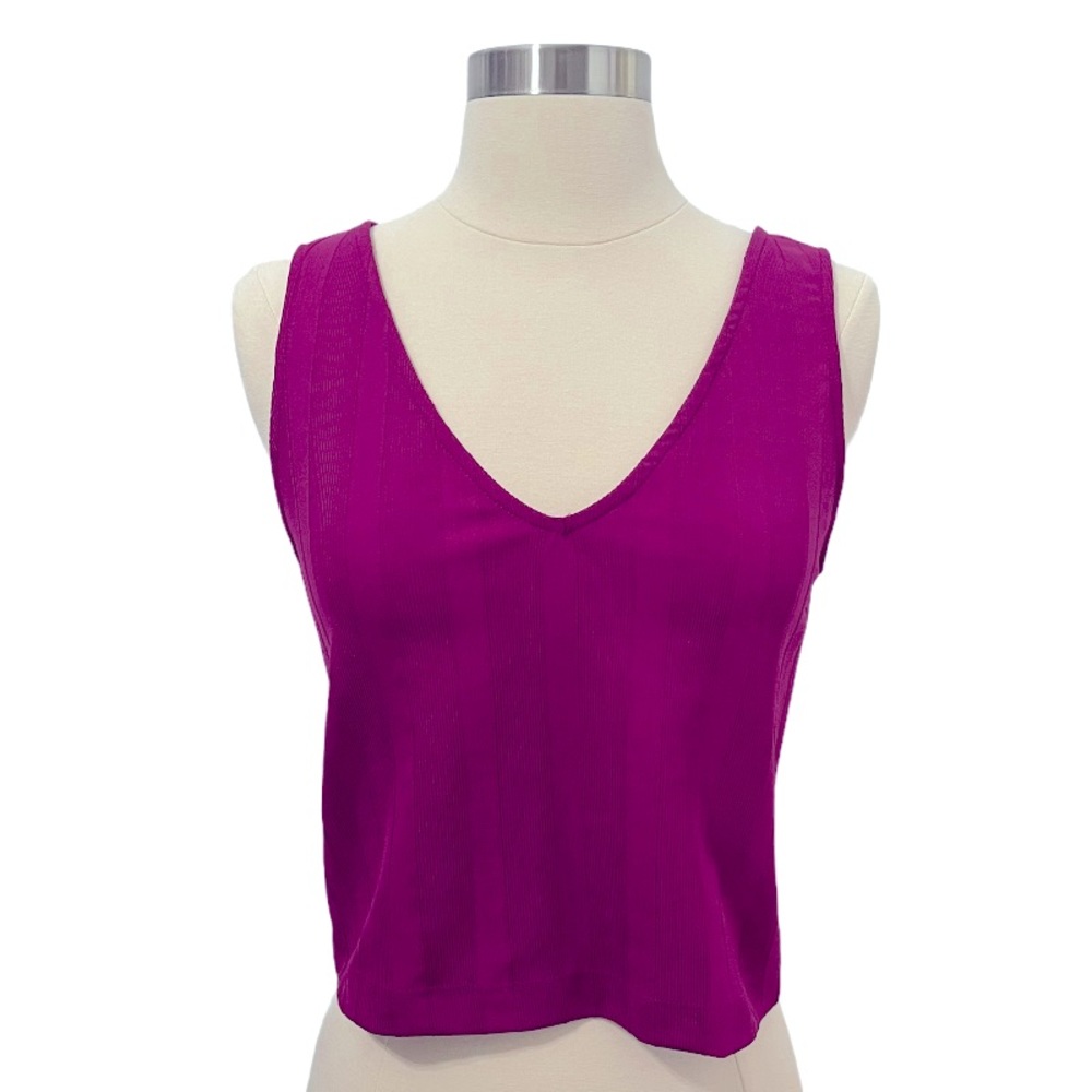 Zara Collection Crop Top Size Small in Purple